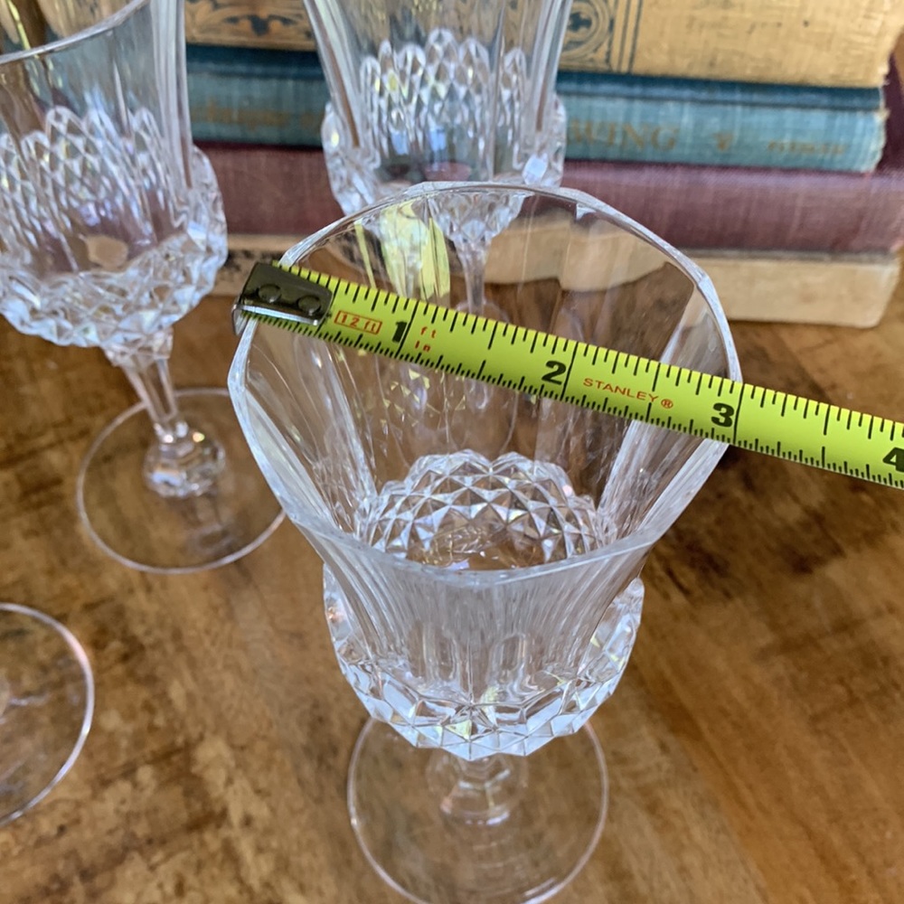 Set of CRISTAL D'ARQUES-DURAND Wine Glasses - Picture 9 of 9